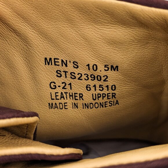 Sperry X John Legend Men Authentic Commodore Original Suede Lace-up Boots sz 10. - Picture 7 of 7